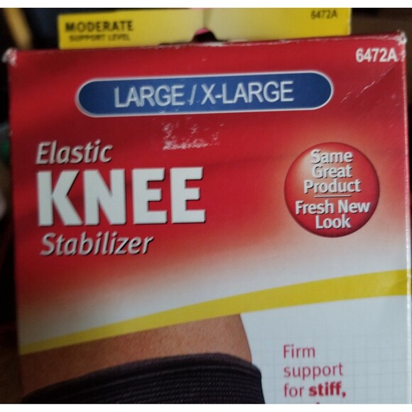 Mueller sport care knee moderate support elastic knee stabilizer size large nib - Picture 3 of 8